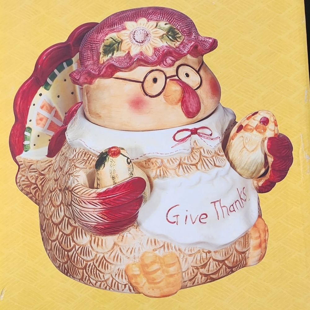 Thanksgiving turkey jar